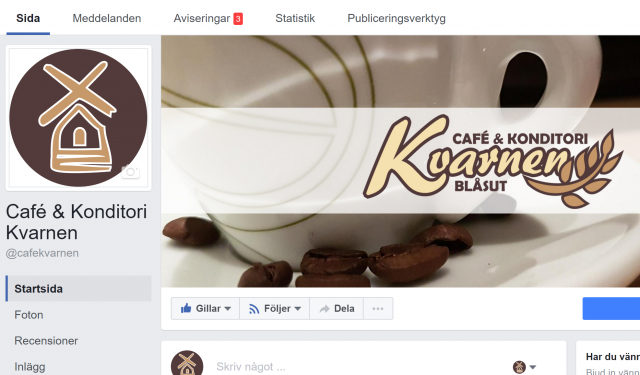 Sociala medier, digitala bullar och gott kaffe